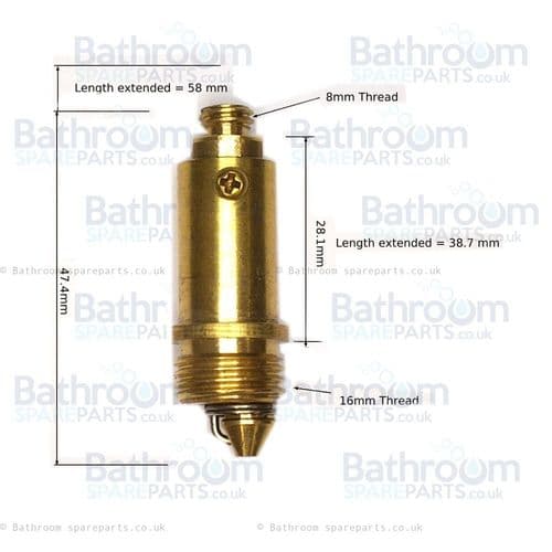 Pura CB105 Bath Clicker Waste Plug Clicker Replacement  WS123