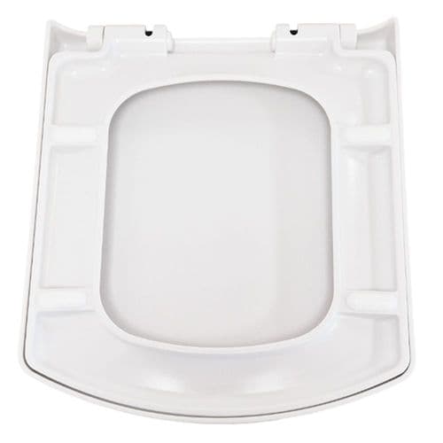 Pura Dekka Soft Close Toilet Seat & Cover With Quick Release White S1060SCQR