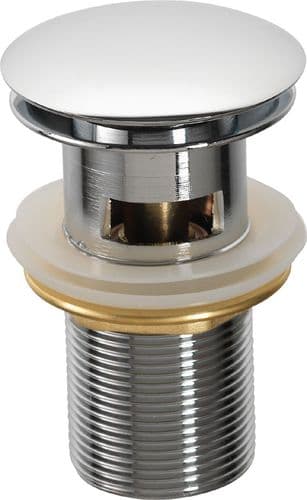 Pura Deluxe Basin Clicker Waste Slotted CB100CP