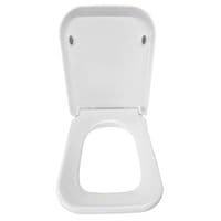 Pura Essence Soft Close Toilet Seat & Cover With Quick Release White S1010SCQRN
