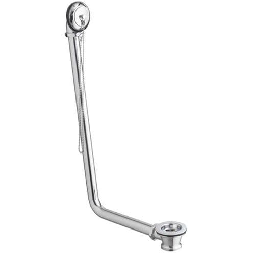 Pura Exposed Bath and Chrome Overflow With Parking Plug BW105EX