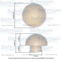 Pura Imex Arco S1088SCQRN Toilet Seat Buffers Lid Only LIDBUFFER861