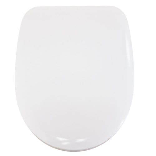 Pura Ivo Soft Close Toilet Seat & Cover Duraplast With Quick Release White S1076SCQR