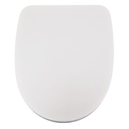 Pura Ivo Soft Close Toilet Seat & Cover With Quick Release White S1076SCA