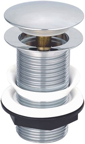 Pura Large dome basin clicker waste unslotted CB002