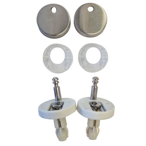 Pura STR8 Replacement Hinges For Soft Close Seats HINGESDELUXE