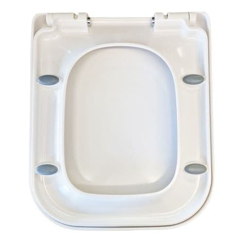 Pura Urban Soft Close Toilet Seat & Cover With Quick Release White S1010SCQRN