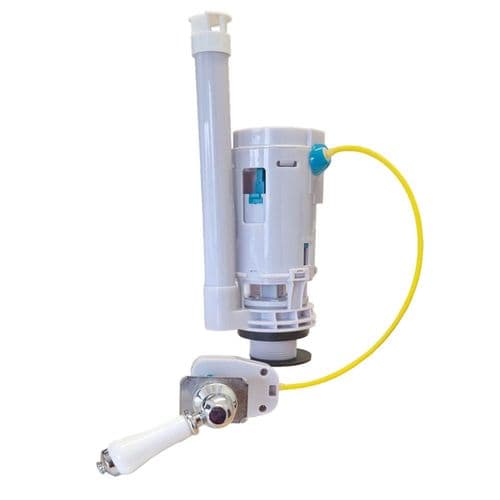 R&T A2432 1 1/2" Full Flush Valve With 440 Cable With A24326 Alloy Ceramic Handle AF042700-00SP