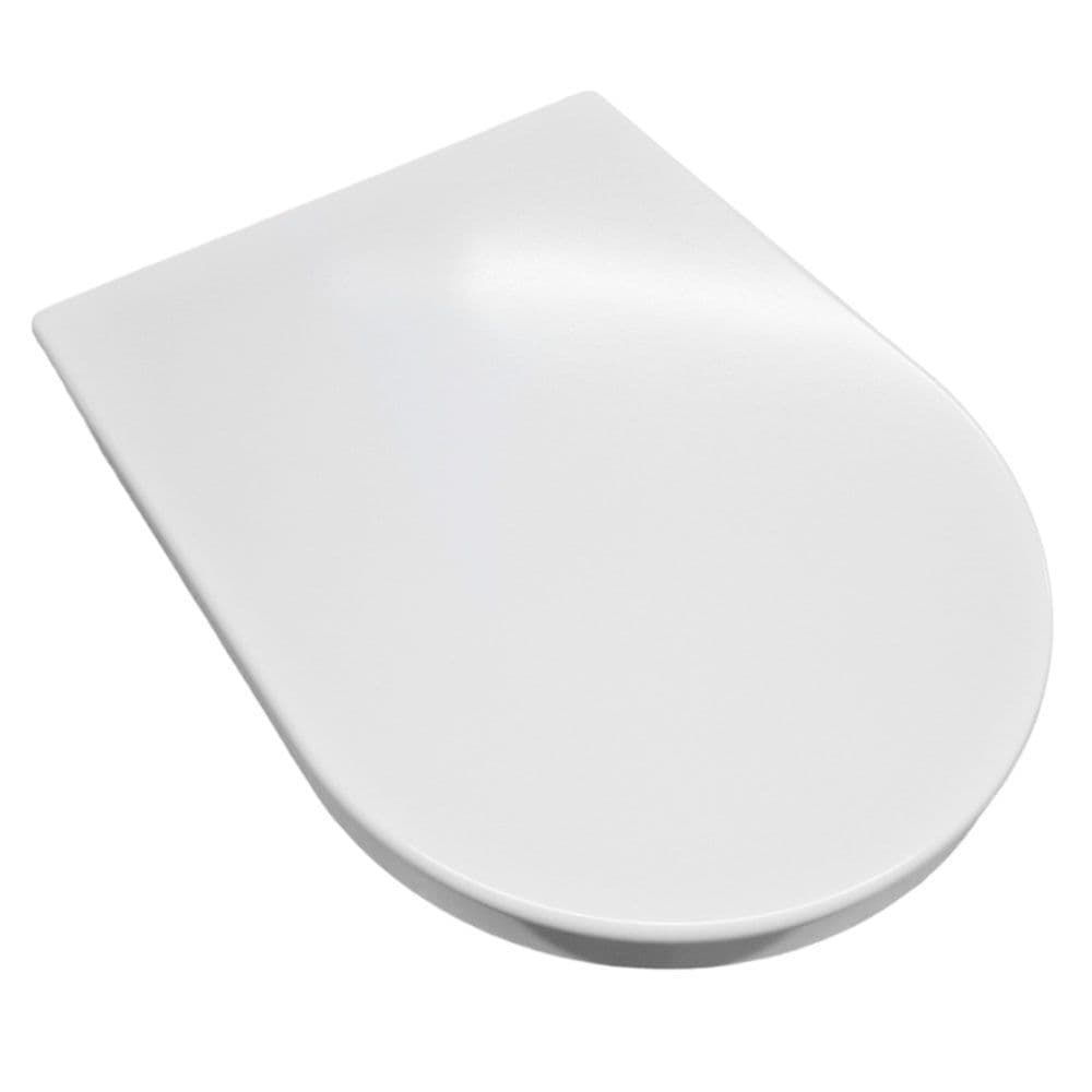 Rak Ceramics Compact Rimless Soft Close Toilet Seat & Cover White ...