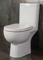 Rak Highline Compact Soft Close Quick Release Toilet Seat White EC1004