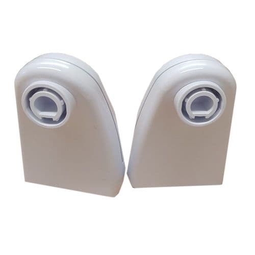 Redring White 18mm Riser Rail Top and Bottom Brackets ACCS94