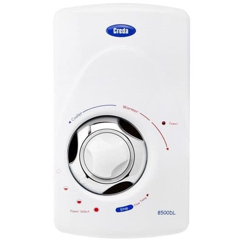 Redring White/ Chrome Front Cover Assembly with Knobs 93597835