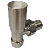 Reina Portland Pair 15mm angled Valve Brushed Chrome VLV-PRT/AB