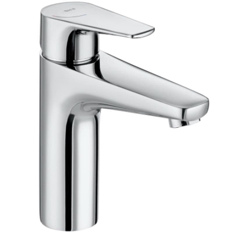 Roca Atlas Smooth Body Medium-Height Basin Mixer Cold Start A5A3990C0R ...