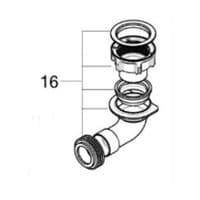 Roca Cistern Bend Connector AV0014900R