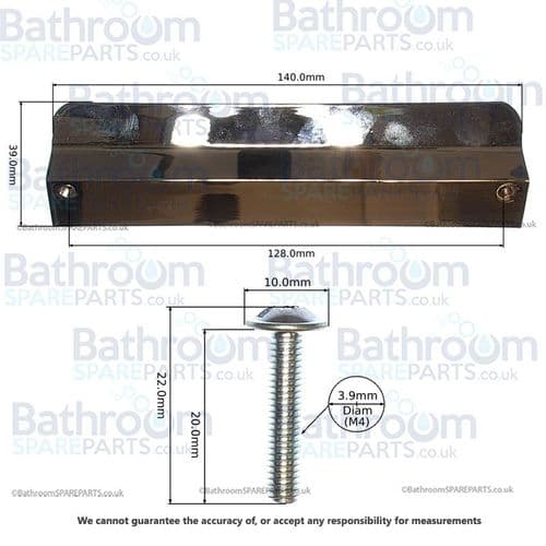 Roca Debba Compact Base Unit Replacement Pair Of Handles  AU00140C0R