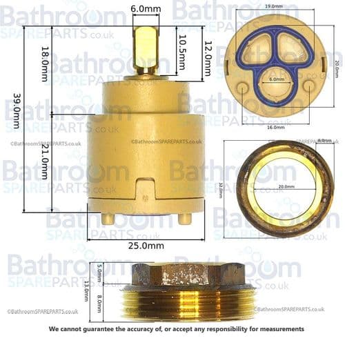 Roca Diverter Cartridge AG0073207R