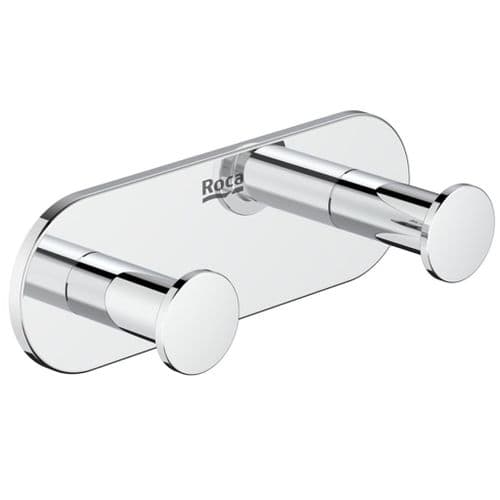 Roca Hotels Double Robe Hook Chrome A817571C00