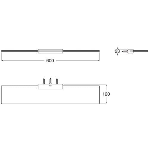 Roca Hotels Shelf 60cm Chrome A817592C00