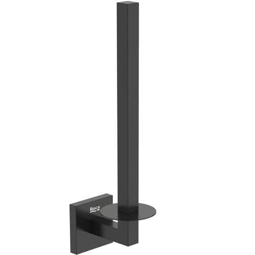 Roca Hotels Spare Double Toilet Roll Holder Matt Black A817614C40