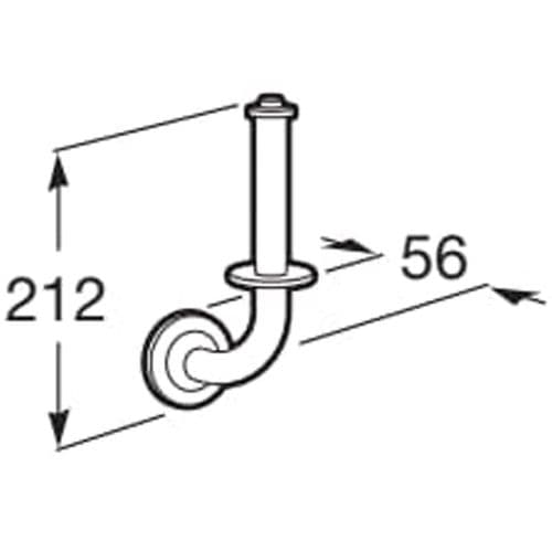 Roca Hotels Spare Toilet Roll Holder A815436001