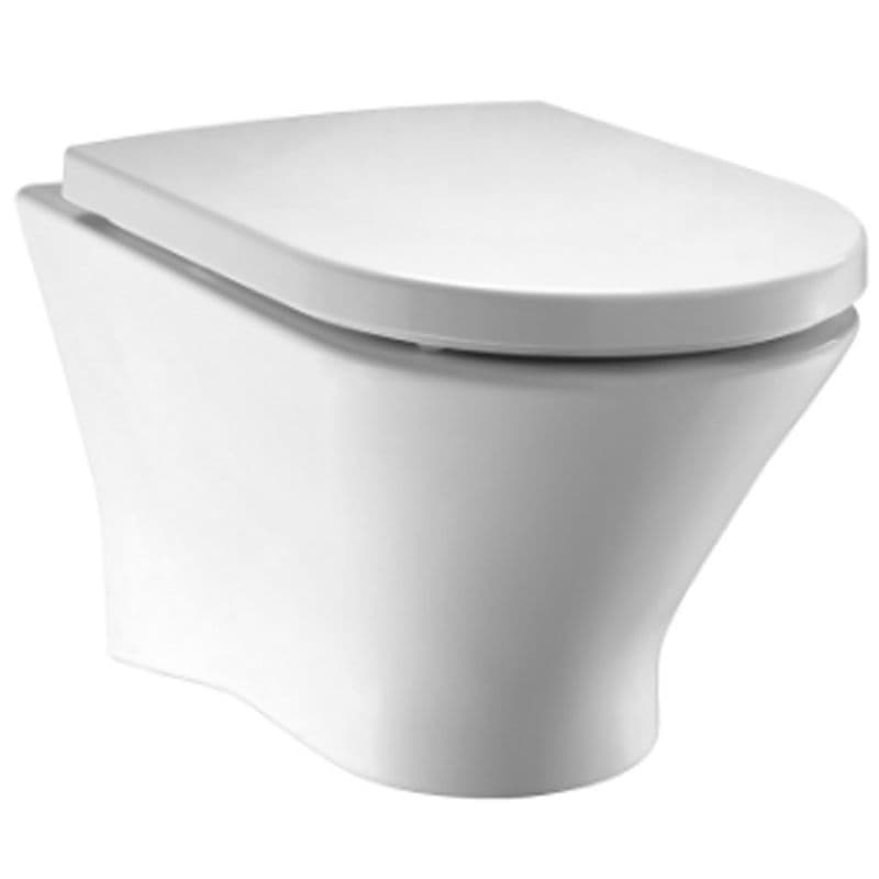 Roca Nexo Vitreous Rimless Wall-Hung WC With Horizontal Outlet ...