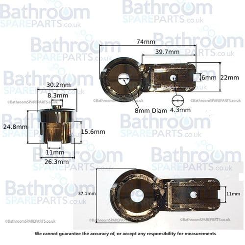 Roman Showers Bath Screen Spare Parts