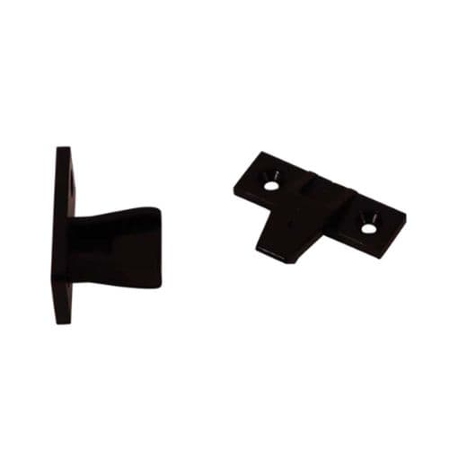 Roper Rhodes Back To Wall Clip Top Fascia/Worktop Black SP11020