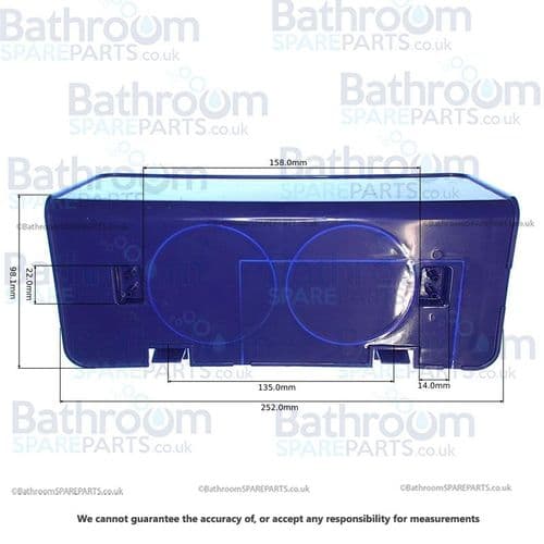 Roper Rhodes Concealed Cistern Cover Plate SP12164