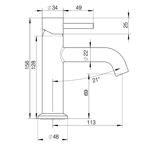 Roper Rhodes Craft Slim Basin Mixer With Click Waste T337502 Spare Parts
