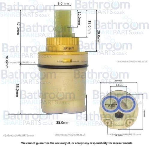 Roper Rhodes R2 Flight Basin Mixer Cartridge SP20031