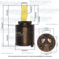 Roper Rhodes R2 Intent 30mm Basin Mixer Cartridge SP16949