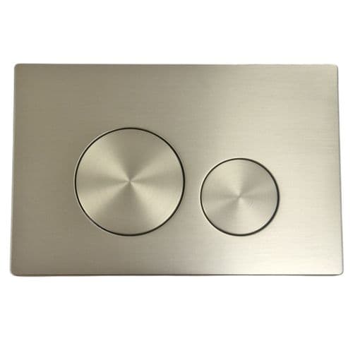 Roper Rhodes Rondo Brushed Brass Dual Flush Plate TR9037