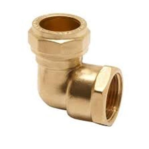 RS 15mm x 1/2" Female Elbow Coupler 432-0493