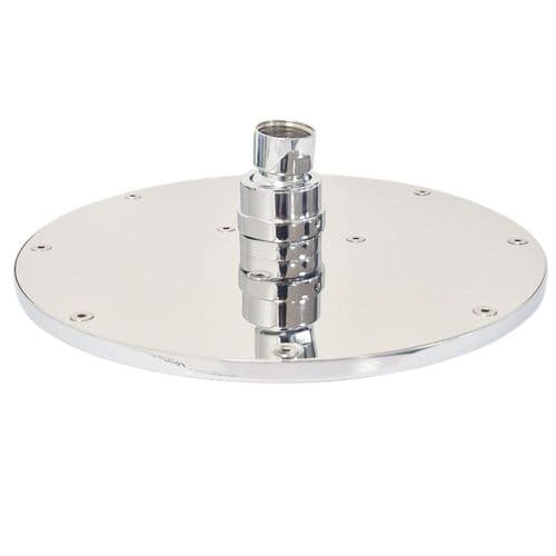 Saneux COS 200x8mm Round Shower Head Chrome CO226