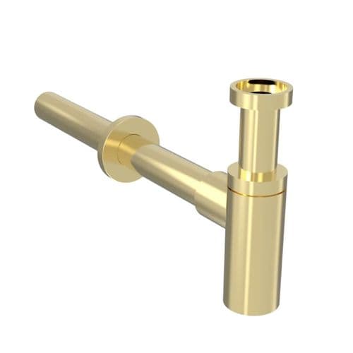 Saneux Cos Round Bottle Trap Brushed Brass CO9570
