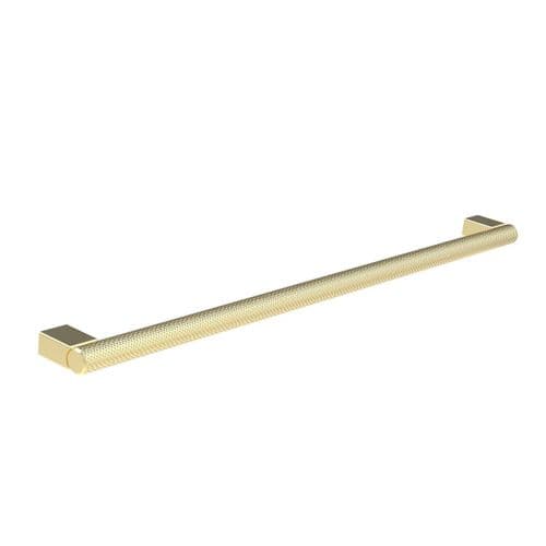 Saneux Madrid Knurled Handle 346mm Brushed Brass HDL02.BB