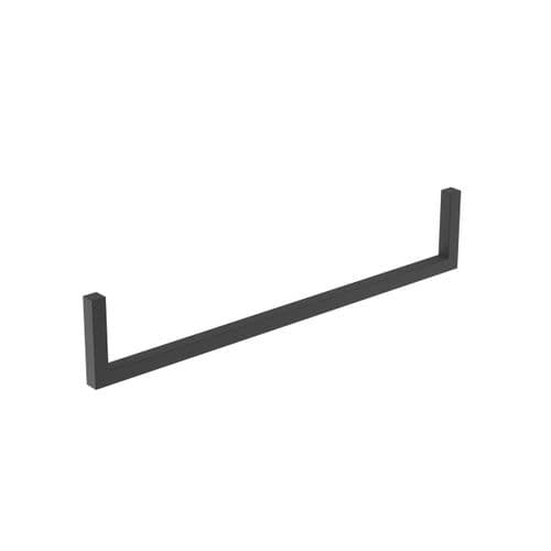 Saneux Matteo 50cm Towel Rail Matte Black MAT50RB