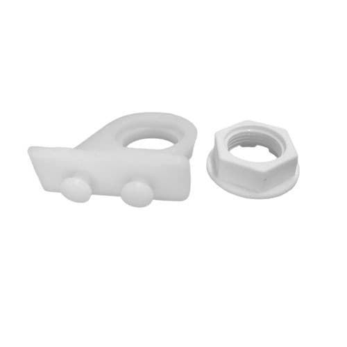 SANIT Fill Valve Support with Locknut 03.851.00