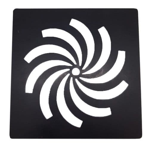 Simpsons Black Waste Cover STHFWSQ90BLK