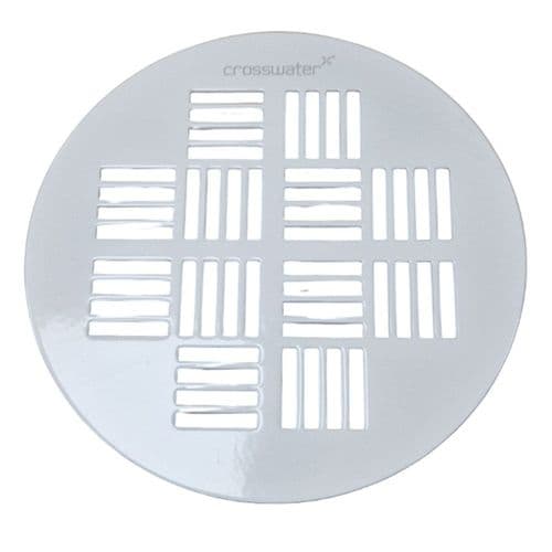 Simpsons Creo Shower Waste Cover White CREOWASTEW