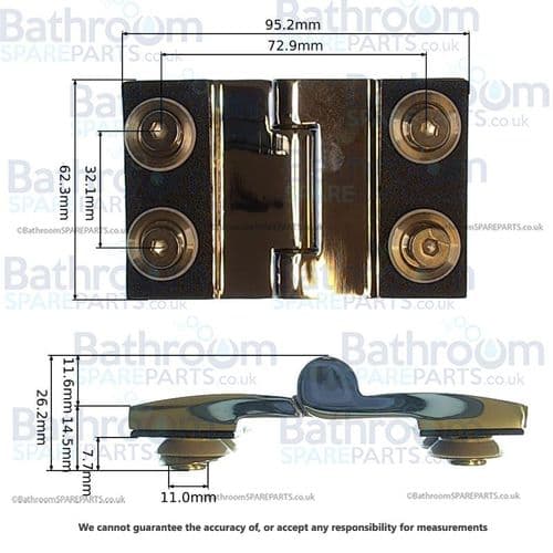 Simpsons Design Pentagon Enclosure Hinge DS0000021
