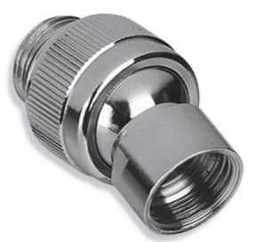 Swivel Ball Joint Chrome Shower Connector 50mm 805049