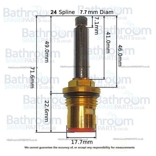 Tavistock Varsity Bath & Basin Valve SP15614