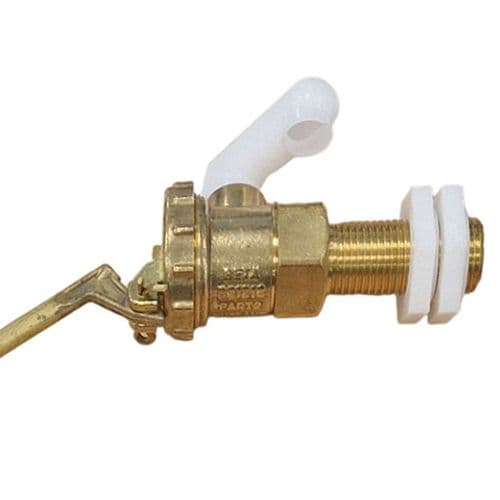 Thomas Dudley 1/2" Brass Part 2 Side Entry Ball Valve 366860