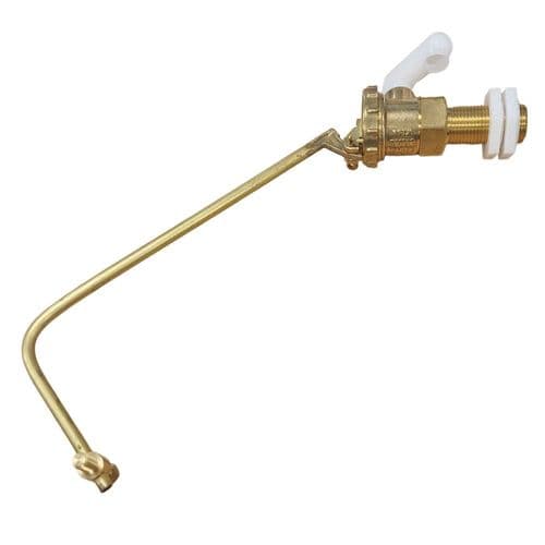 Thomas Dudley 1/2" Brass Part 2 Side Entry Ball Valve 366860