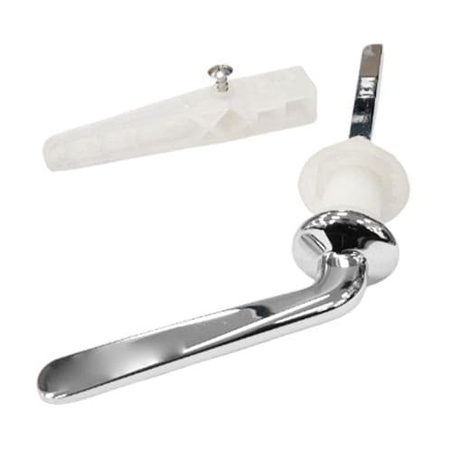Thomas Dudley D-Type Metal Cistern Grab Lever - Plastic Lift Arm - 377378