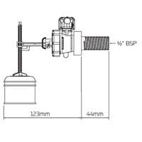 Thomas Dudley Hydroflo Side Inlet Valve PSPBVH313079