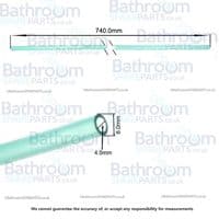 Thomas Dudley Pheumatic Flush Green Air Tube 318634