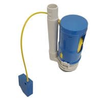 Thomas Dudley Victoria Dual Flush Long Cable Operated Valve with button 375036